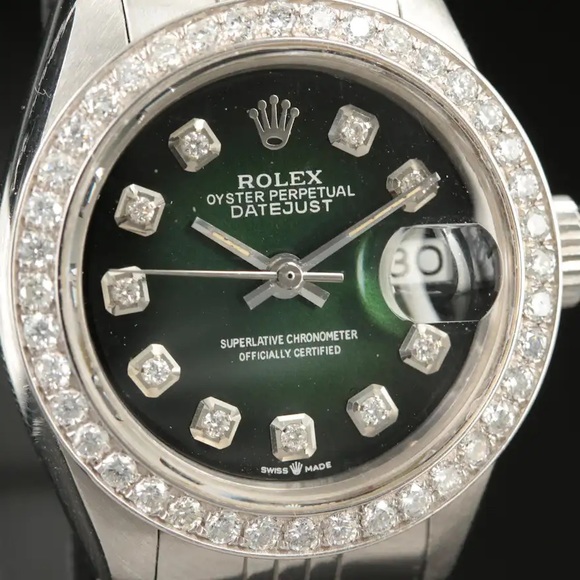 1981 Rolex Datejust Custom Diamond Dial and Bezel model # 6924 - Picture 3 of 10